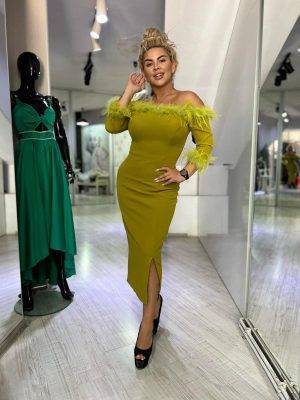 Rochie midi fistic
