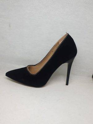 Pantof Elegant Velur Negru