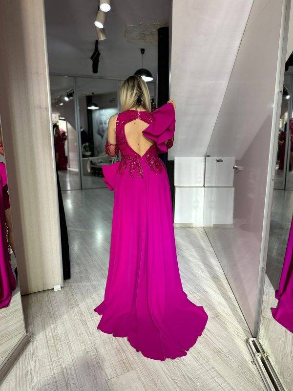 Rochie roma fucsia