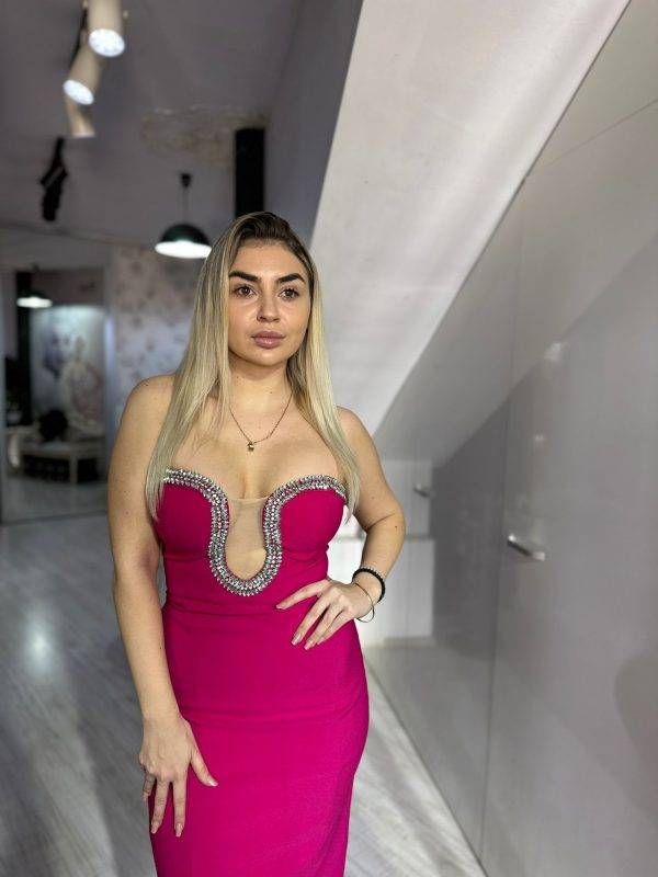 Rochie alma fucsia