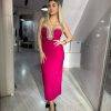 Rochie alma fucsia