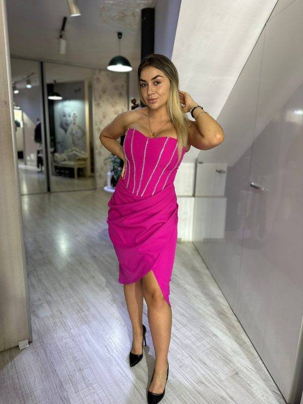 Rochie simone fucsia