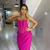 Rochie simone fucsia