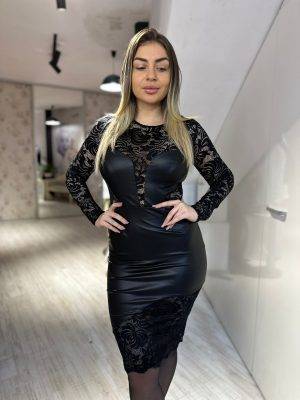 Rochie lissa imitatie