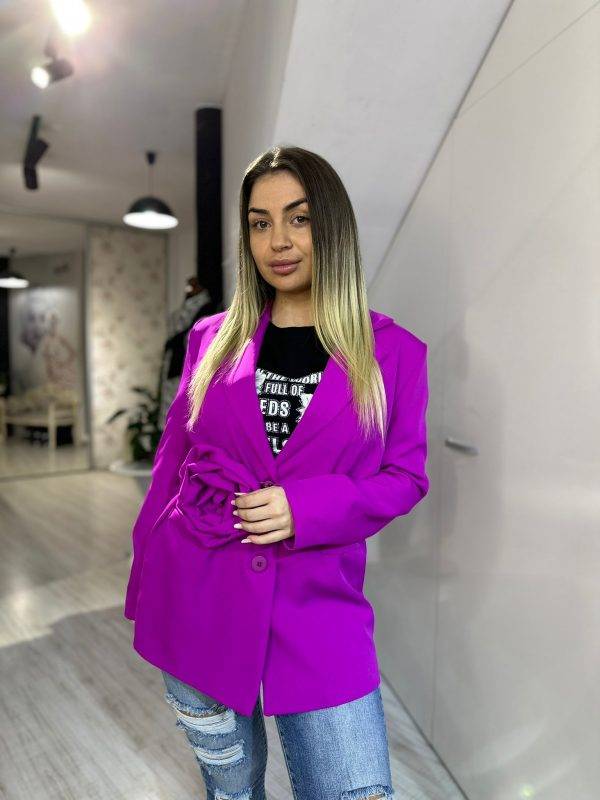 Sacou cu trandafir