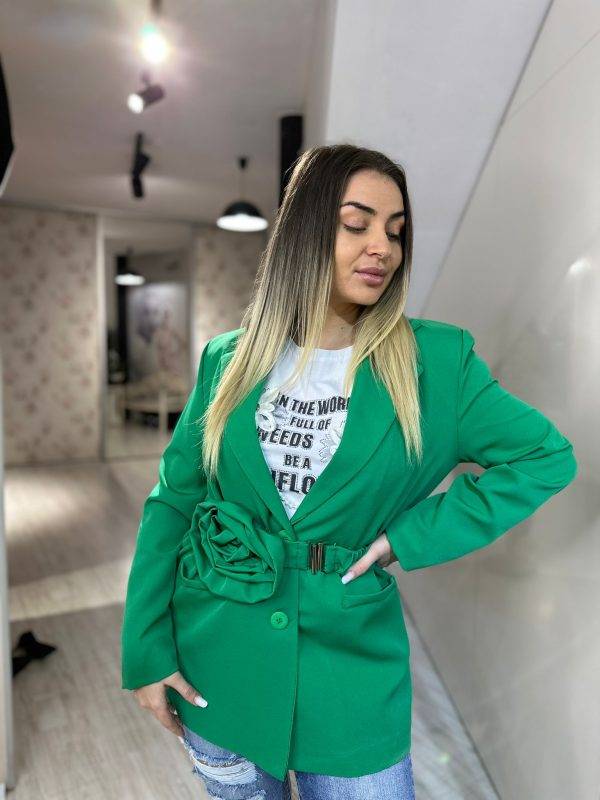 Sacou cu trandafir