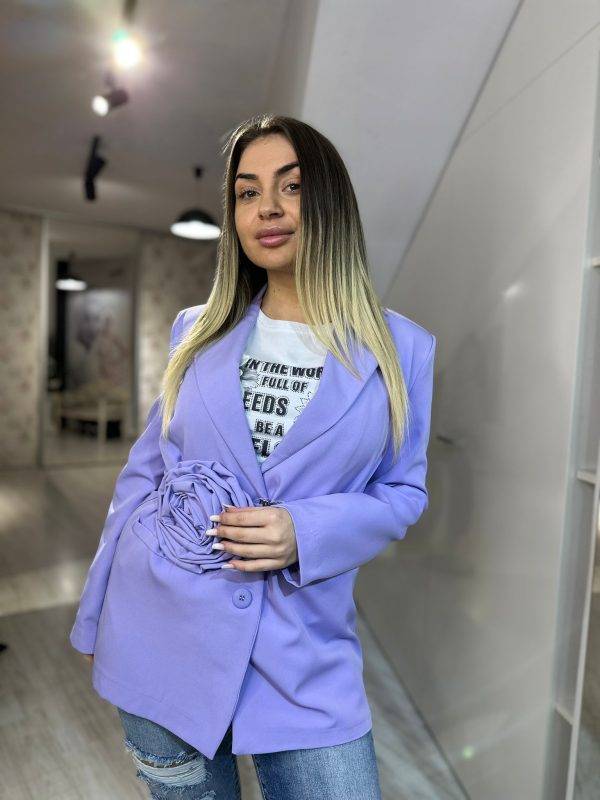 Sacou cu trandafir
