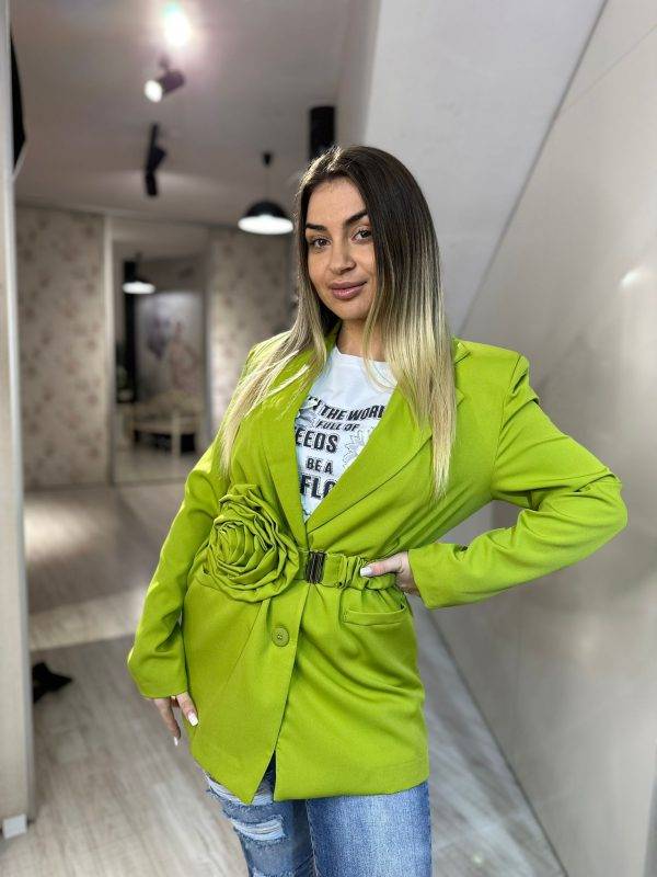 Sacou cu trandafir