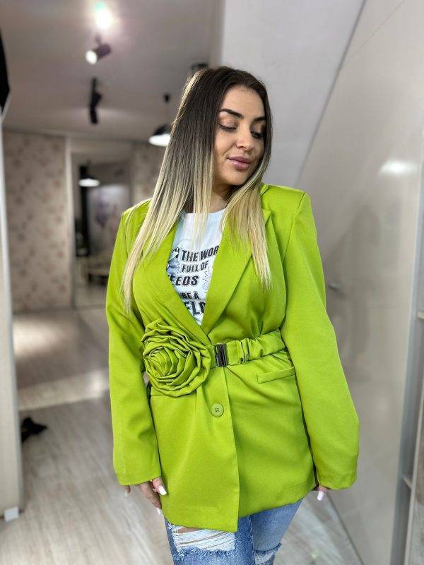 Sacou cu trandafir