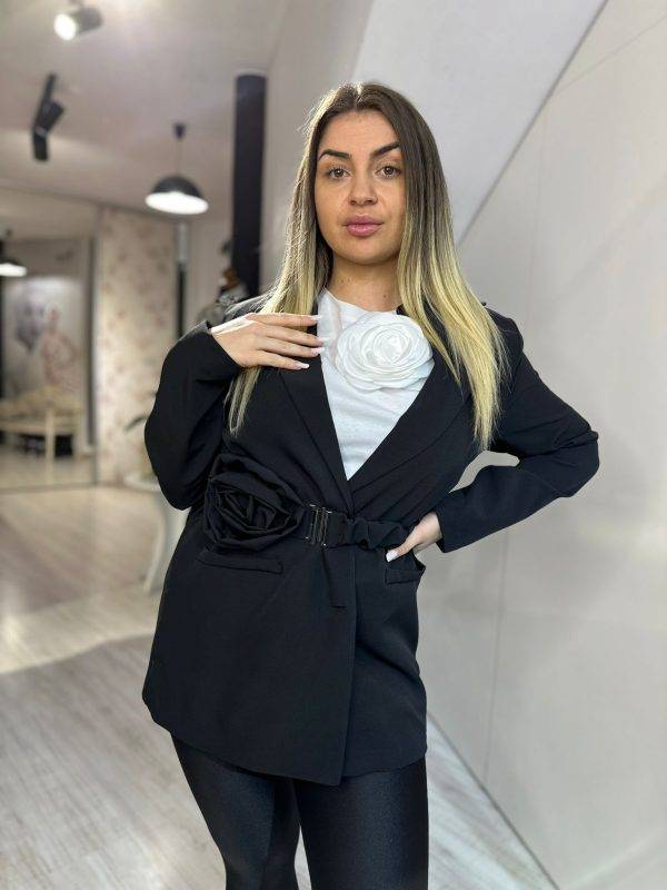 Sacou cu trandafir