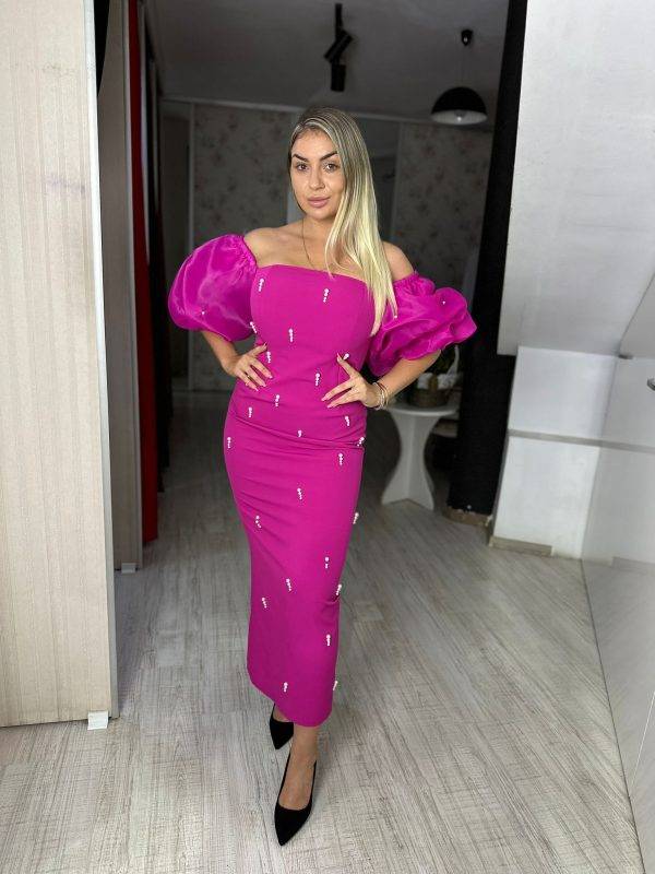 Rochie afrodita fucsia