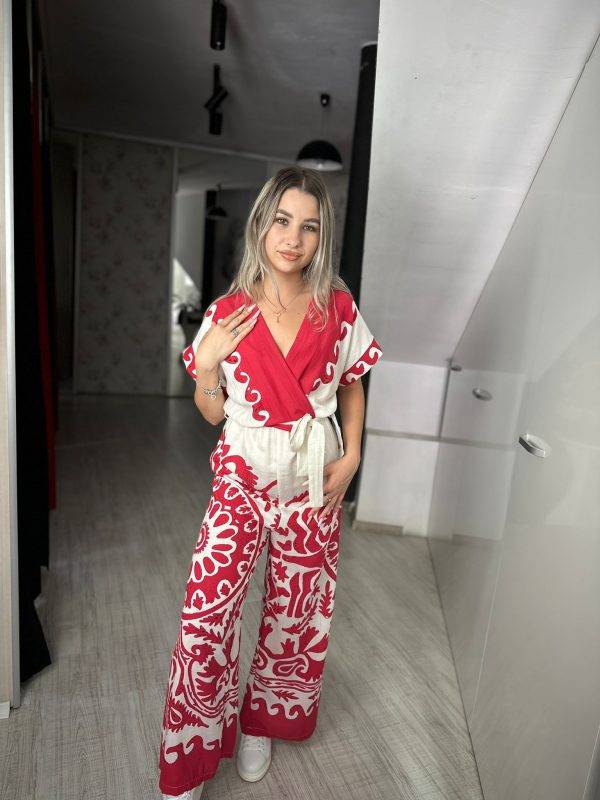 Salopeta cu imprimeu