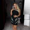 Rochie scurta  neagra bandage