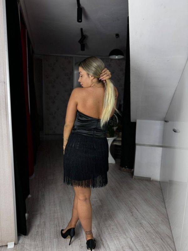 Rochie cu franjuri scurta