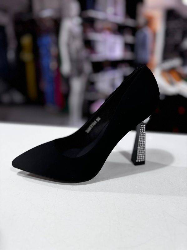 Pantof negru stiletto