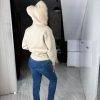 Jacheta tricot bej
