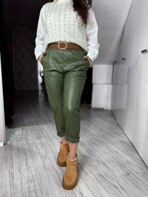 Pantalon piele eco