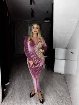 Rochie sonia catifea