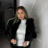Blana naturala misha black