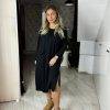 Rochie oversize fermoar lateral