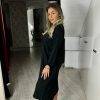 Rochie oversize fermoar lateral