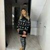 Rochie cu jambiere blac