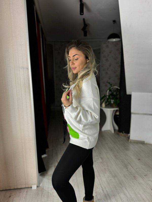 Bluza imprimeu ochelari