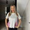 Tricou cu spate de camasa
