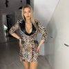 Rochie sacou print