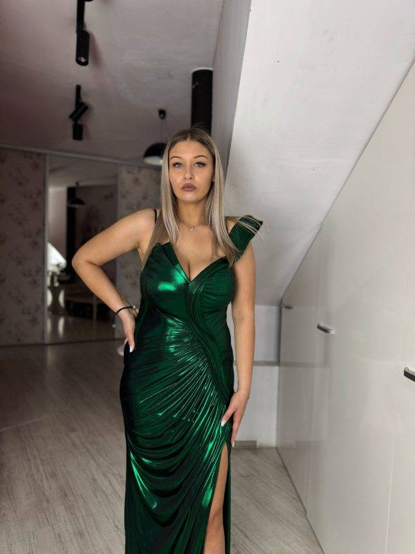 Rochie sory verde sidef