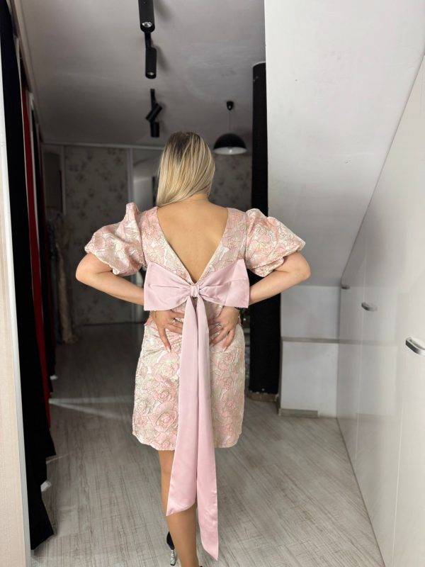 Rochie cu fundita la spate