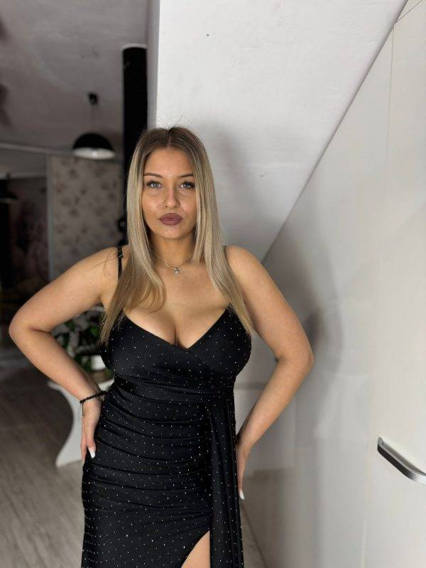 Rochie cu decolte in V