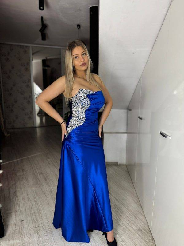 Rochie maia albastru electric