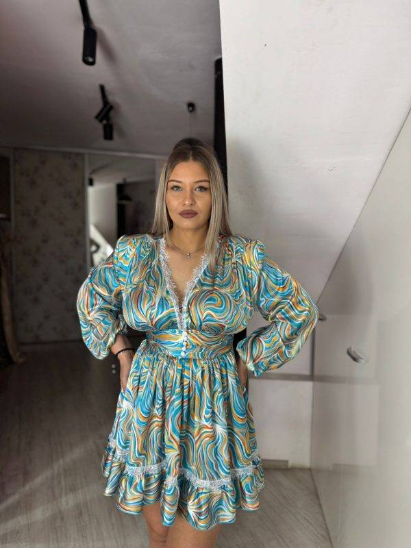 Rochie scurta din vascoza