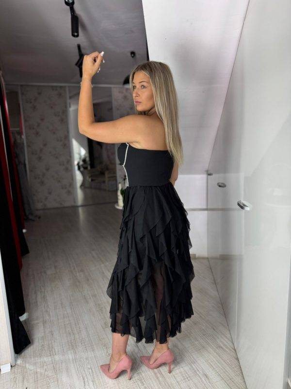 Rochie bella neagra midi