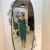 Rochie kamy verde midi