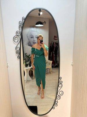 Rochie kamy verde midi