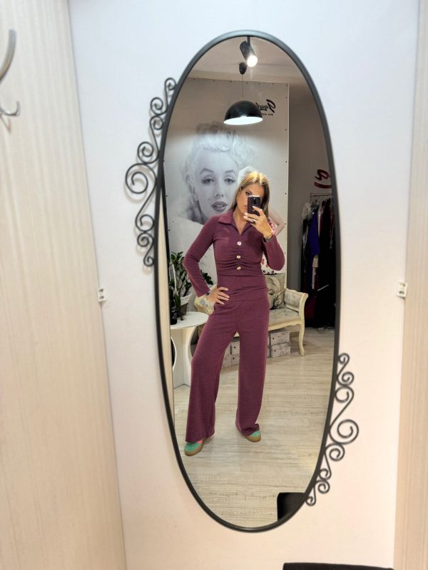 Compleu cu bluza incretita