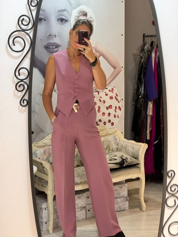 Compleu roz din 3 piese