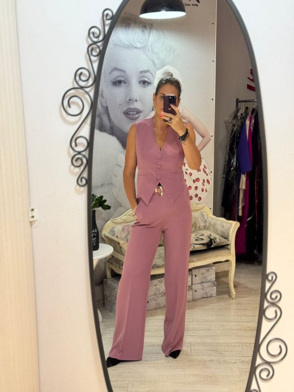 Compleu roz din 3 piese