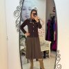 Compleu tricot cu rochita