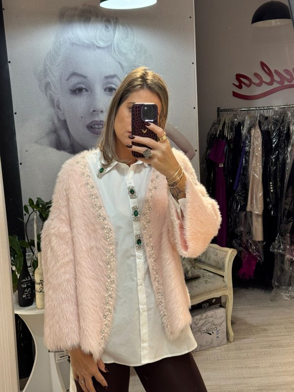 Camasa cu nasturi bijuterie