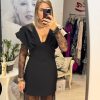 WhatsApp Image 2025-11-05 at 18.43.27 (2) Rochie neagra cu maneci si fusta din dantela