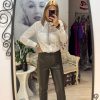 Pantalon karol  kaky piele eco