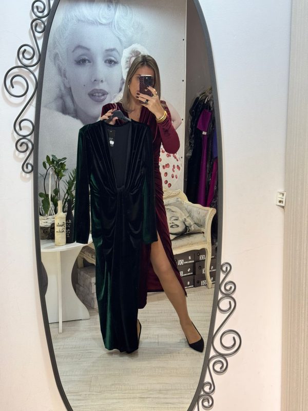 Rochie atena catifea