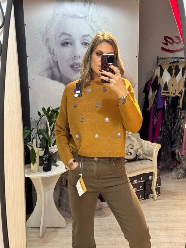 Blugi cappucino drepti