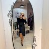 Rochie catifea cu sclipici