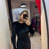 Rochie catifea cu sclipici