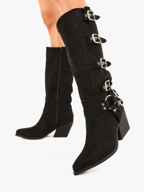 Ciocate negre cu catarame