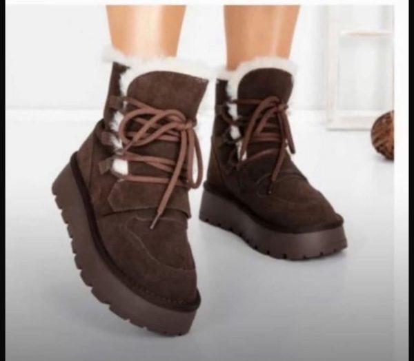 Ugg maro piele naturala